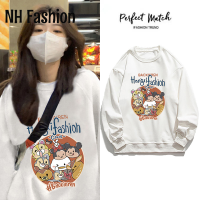 NH Fashion เสื้อฮู้ด เสื้อแขนยาวอบอุ่น หลวมและสบาย คลาสสิค นุ่มนวล น่ารัก ทันสมัย WWY2391BD2 38Z230919