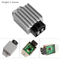 Knights House ตัวควบคุมแรงดันไฟฟ้ารถจักรยานยนต์ rectifier 4Pin สำหรับ GY6 50cc 125cc 150cc Scooter