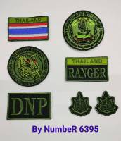 ชุดอาร์มส่วนอนุรักษ์สัตว์ป่าสีเหลือง/สีเขียว/ชุดอาร์มอุทยานฯ/ชุดอาร์มติดชุดเวส/เครื่องแบบอุทยานฯ/แบบเย็บติดเสื้อและแบบติดตีนตุ๊กแก