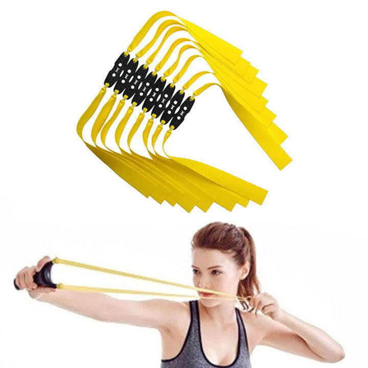 Slingshots Rubber Band Latex Catapult Flat Band Elastic Tube Rubber