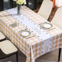 [COD] fresh tablecloth waterproof and oil-repellent high-quality printed cloth