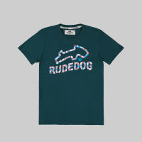 Rudedog เสื้อคอกลม หญิงชาย รุ่น Nutsu สีเขียว