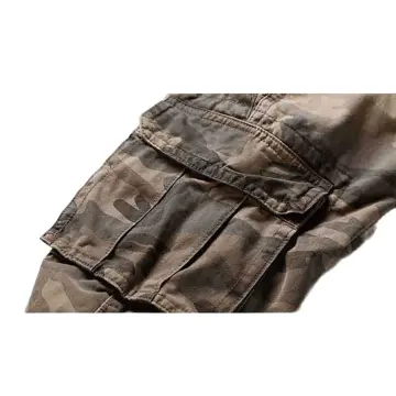 Buy MyMei Mens Cargo Pants MultiPockets Baggy Trousers Military Style  Bottom Wear Khaki at Amazonin