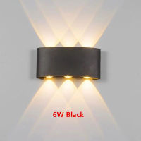 IP65 LED Wall Lamp Outdoor Waterproof Garden Lighting Aluminum AC86-265 Indoor Bedroom Living Room Stairs Wall Light