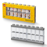 LEGO Minifigure Display Case GREY (16 Minifigures) กล่องใส่ มินิฟิกเกอร์ ดิสเพลย์เคส สีเทา ของแท้