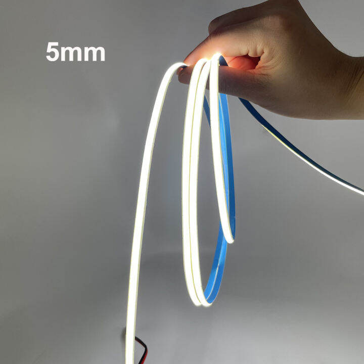 5mm 8mm COB LED Strip Light 384 LEDs Flexible FOB COB Led Light Bar