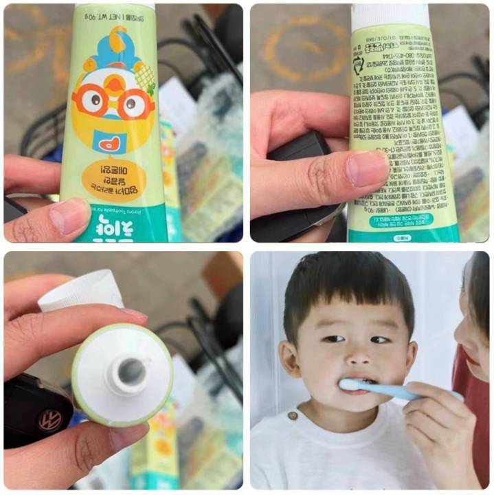 ยาสีฟันเด็ก-pororo-for-kids-นำเข้าจากเกาหลี