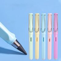 Permanent Pencil Pencil That Can Be Erased and Written Endlessly Without Sharpening Lead Metal Pen Art Painting Sketch Pencil Student School Office Stationary Supplies