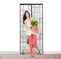 ✔◎● Winter Door Curtain Thermal Magnetic Self Sealing Reinforced Door Screen Winter Stop Draft Door for Kitchen Bedroom Keep Warm