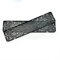 【YF】❀  License Plate Frame Holder Can Trademark European Carbon