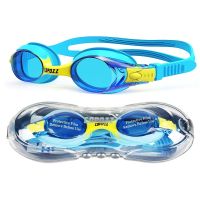 Copozz Waterproof Anti Fog Swimming Glasses UV Children Professional Colored Lenses Kids Eyewear Swimming Goggles Gafas Nata