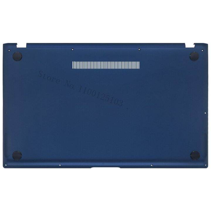 j76ผ้าคลุมรถสำหรับเอซุส-zenbook-15-ux534-ux534f-หน้าจอ-lcd-สำหรับแล็ปท็อปฝาหลังด้านบนที่พักแขนหลังด้านบนฝาสีฟ้าใส