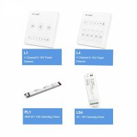 ► Milight PL1 LS4 led dimming driver 40W 0/1 10V Driver L4 4-Channel L1 1-Channel 0 10V Panel LED Dimmer for led light lamp tape