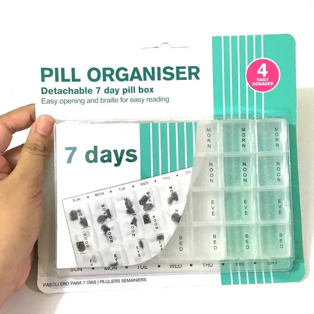 Pill / Medicine Organizer Box Container Lazada PH