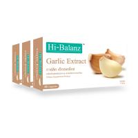 [ผลิตภัณฑ์ดูแลสุขภาพ] Hi-Balanz Garlic Extract สารสกัดจากกระเทียม 3 กล่อง รวม 90 แคปซูล