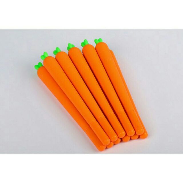 ปากกาแครอท-หมึกเจลสีดำ-พร้อมส่ง