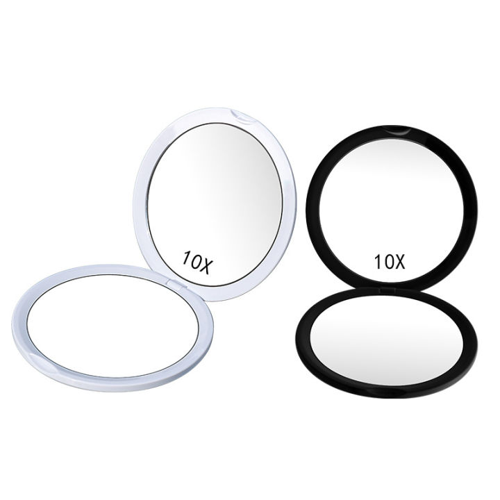 1x-mini-makeup-mirror-portable-compact-pocket-1x-10x-magnifying-makeup-mirror