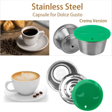 stainless Steel Metal Dolce Gusto Machine Compatible Refillable