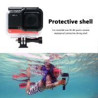 ► Protective Cover Shell Panoramic Version Protective Shell Transparent Diving Accessories for Insta360 One Rs 4k Action Camera