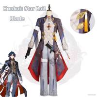 Ag Game Honkai Star Rail Blade เครื่องแต่งกายคอสเพลย์ ชุดยูนิฟอร์มคอสเพลย์ และกางเกง สําหรับผู้ชาย เหมาะกับงานปาร์ตี้ฮาโลวีน