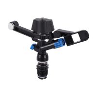 ；【‘； Gardening Agriculture Irrigation Nozzles 3/4 Inch Male Thread Rotating Spray Rocker Sprinklers 360 Degree Garden Yard Lawn