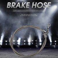 35cm-180cm Motorcycle Brake Oil Hose Brake Cable Universal Motorcycle Stainless Steel Braided Pipe Moto Accessories