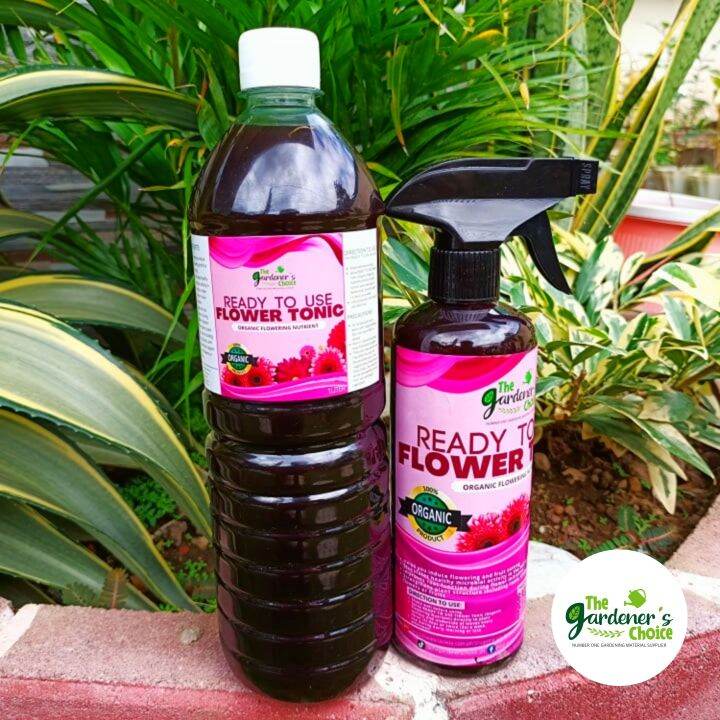 READY TO USE FLOWER TONIC Flowering Nutrient) THE GARDENER