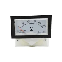 1PC 85L17-V 250V 300V 450V 500V Panel Gauge Voltage Current 70x40MM Voltmeter Voltimetro