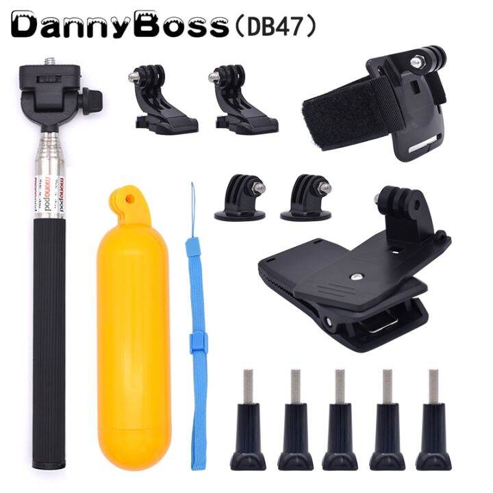 Action Camera Accessories Tripod Monopod Floating bobber Wrist Chest