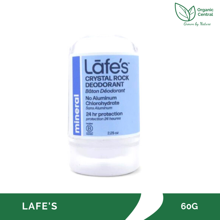 Lafe's Mini Crystal Rock Stick Deodorant 60g Lazada PH
