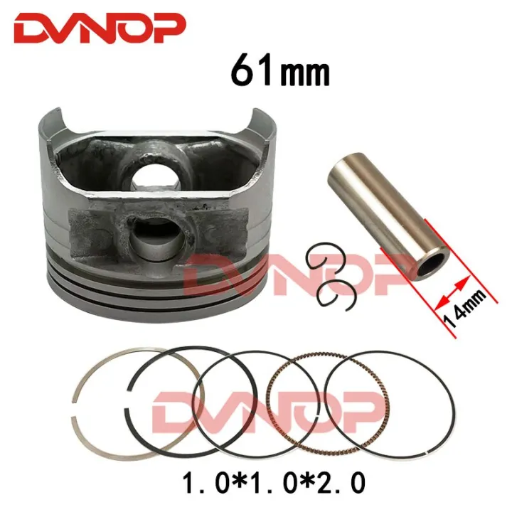 [Original] Motorcycle Piston Ring Kit For 61Mm 15P V125 GSR125 Big Bore