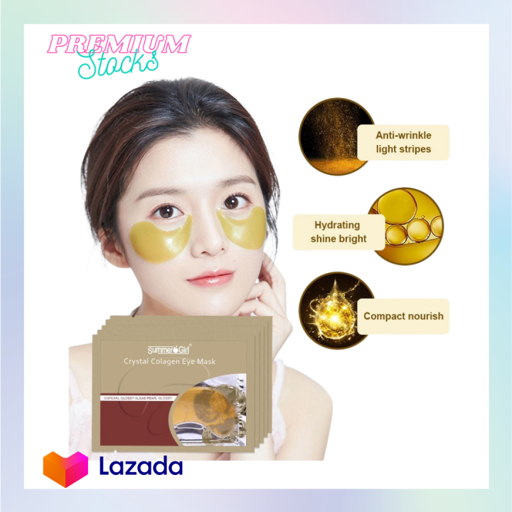 BEST SELLER Gold Eye Collagen for Women Removed Eyebags Korean Eye