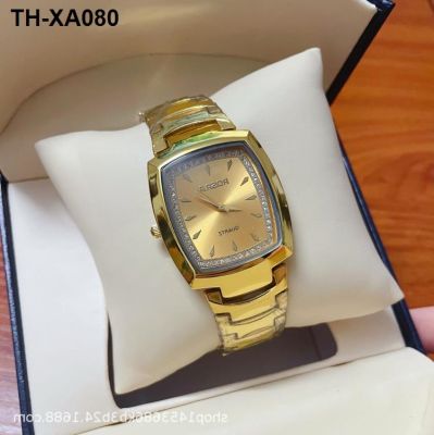 new square male steel strip quartz watches with couples watch gift and restoring ancient ways