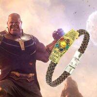 แหวนอัญมณี Suellen Thanos อินฟินิตี้,แหวนกำไลข้อมือโซ่มืออัญมณีชุดไอรอนแมนคอสเพลย์ผู้หญิงผู้ชายของขวัญเครื่องประดับ