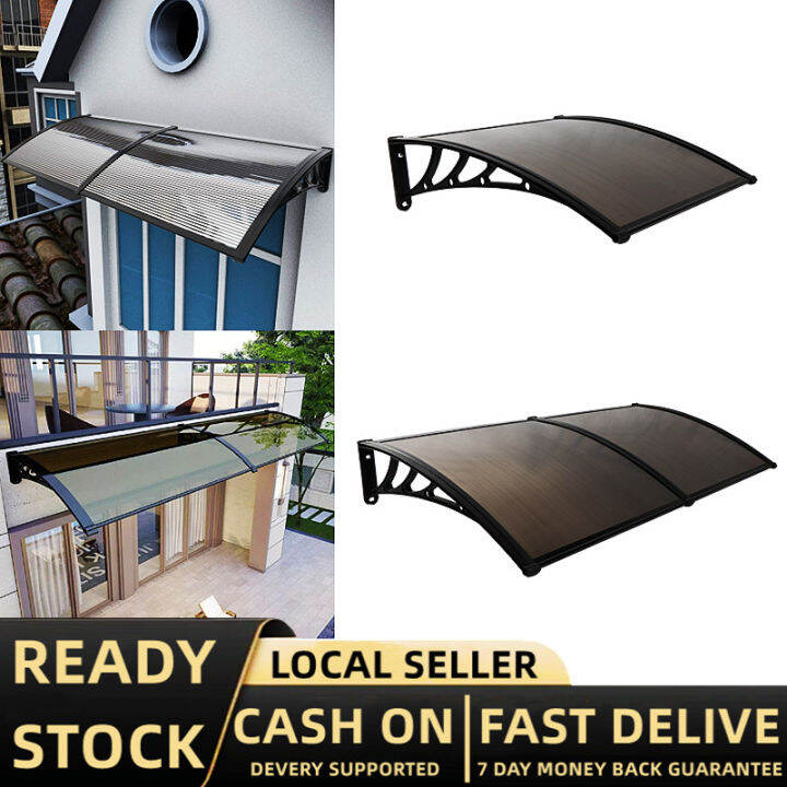 Yoqu Canopy Heavyduty Awning Canopy Roofing with Bracket Frame for
