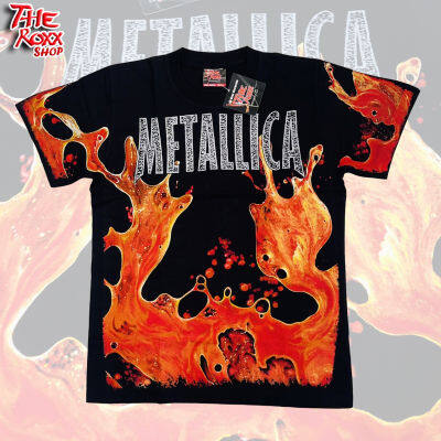 เสื้อวง Metallica  OVP สกรีนดิสชาร์ด MSD-20 เสื้อวงดนตรี  ไม่ร้อน รีบทับได้