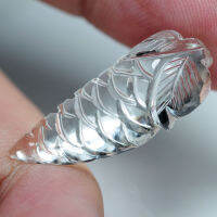 16.50 ct ไวท์ โทแพส แกะสลักข้าวโพด (White Topaz Corn Carving)