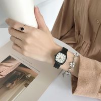 【Hot Sale】 French niche starry sky watch female student Korean version simple thin strap exquisite dial casual retro literature and art