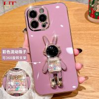 สำหรับ Infinix Note 11S Note 11S Note 11 Pro Note 10 Pro Note 12 Pro Note 30i Note 30 Pro น่ารักหรูหรา3D เจลลี่ถั่วกระต่ายผู้ถือยืน Electroplated เคสนิ่มใส่โทรศัพท์กรอบซิลิโคนกล้องป้องกันการตกหลังผ้าคลุม