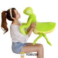 70x50เซนติเมตรสีเขียวตั๊กแตนตำข้าวน่ารักตุ๊กตาแมลง Plushie P Eluche 3D ธรรมชาติสัตว์ของเล่นตุ๊กตาตกแต่งเด็กของขวัญวันเกิด