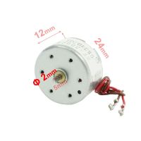 กระบอกสูบแรงบิดสูง0.008a 3V มอเตอร์ไฟฟ้าขนาดเล็ก Uxcell 3500Rpm 3V | Dc