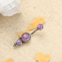 HotBelly ปุ่มแหวนรอบ Cubic Zirconia Navel Barbell Stud Body Piercing ฤดูร้อนกันน้ำเครื่องประดับ Accessories