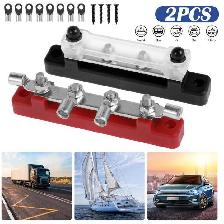 Professional Battery Terminal Distribution Block 4Way Battery Terminal