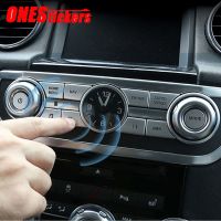 Car Accessories Central Control Multimedia Button Trim Cover For Land Rover Discovery 4 L319 Range Rover Sport L320 Freelander 2