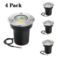 LED Underground Light 3W 5W 10W COB โคมไฟชั้นกลางแจ้ง Ground Spot ภูมิทัศน์สวนสแควร์ฝัง Yard 85-265V DC12V IP68 *