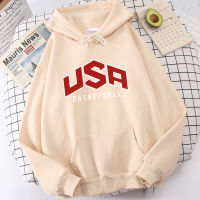 Usa Basketball Prints Men Hoodies Fashion Harajuku Streetwear Comfortable Outdoor Tracksuit Quality Round Neck Hoodie For Men