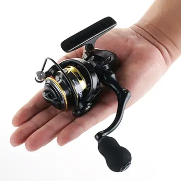 Mini Fishing Reel Metal Coil Ultra Light Small Spinning Reel 4.3:1