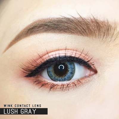 คอนแทคเลนส์ Wink Lens Lush(Gray,Brown) ค่าสายตา 0.00 ถึง -10.00