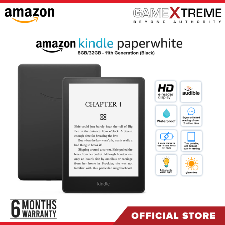 Amazon Kindle Paperwhite 5 11th Gen 2021 Waterproof With Adjustable ...