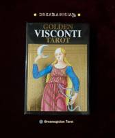 ไพ่ยิปซีเคลือบทองขนาดใหญ่ Golden Visconti Grand Trumps ไพ่ยิปซีแท้ลดราคา/ ไพ่ทาโร่ต์/ ไพ่ออราเคิล/ Tarot/ Oracle/ Card/ Deck